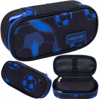 Ilustracja produktu Head Piórnik AC6 Saszetka Usztywniona Neo Blue Football 503025039