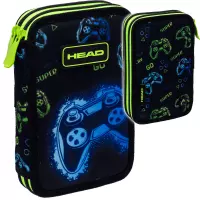 Ilustracja produktu Head Piórnik AC2 Dwukomorowy bez Wyposażenia Go Playing Neon 503025044