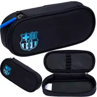 Ilustracja produktu FC Barcelona Piórnik AC6 Saszetka Usztywniona Black 503025048