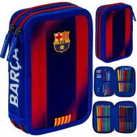 Ilustracja produktu FC Barcelona Piórnik AC21 Dwukomorowy z Wyposażeniem Young 503026044