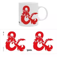Ilustracja Kubek Dungeons & Dragons - Logo