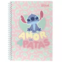 Ilustracja produktu Coolpack Kołozeszyt Stitch Pastel B5 100 Kartek Kratka Plastikowa Spirala wzór 2 75019PTR