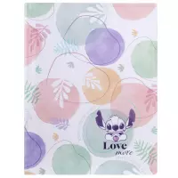 Ilustracja produktu Coolpack Teczka Clear Book z Koszulkami A4 Stitch Pastel wzór 1 75163PTR