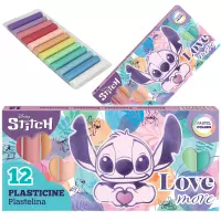 Ilustracja produktu Coolpack Plastelina 12 Pastelowych Kolorów Stitch Pastel 91989PTR