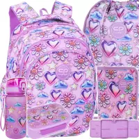 Ilustracja produktu CoolPack Zestaw Szkolny Balloons 5el. Plecak Jerry F029970 + Worek F159970 + Piórnik F076970 + Z17970 + Z18970