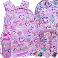 Ilustracja produktu CoolPack Zestaw Szkolny Balloons 5el. Plecak Prime Pro F162970 + Worek F159970 + Piórnik F067970 + Z17970 + Z18970