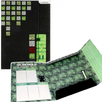 Ilustracja produktu Starpak Teczka z Gumką Pixel Czarna 470869
