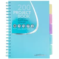 Ilustracja produktu Coolpack Kołozeszyt Pastel Niebieski B5 100 Kartek Kratka 81377CP
