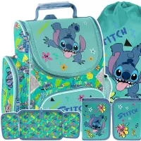 Ilustracja produktu Paso Zestaw Szkolny 3el. Stitch Tornister DS25DD-525 + Piórnik DS25DD-P001BW + Worek DS25DD-712