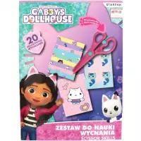 Ilustracja produktu Zestaw kreatywny do nauki wycinania A4 Koci Domek Gabi 552507