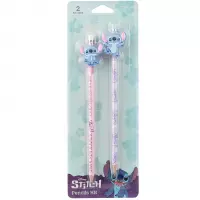Ilustracja Coolpack Ołówki Z Gumową Nakładką Stitch wzór 3 2 Sztuki 75279PTR
