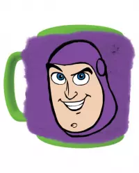 Ilustracja produktu Kubek z Futerkiem Toy Story Buzz Astral