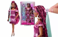 Ilustracja brb zabawa wlosami fioletowa sukien jdc86 wb6w