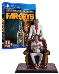 Ilustracja produktu Far Cry 6 Ultimate Edition PL (PS4) + Figurka Anton & Diego