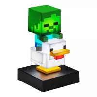 Ilustracja Lampka Minecraft Chicken Jockey