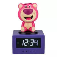 Ilustracja Lampka 3D z Budzikiem Toy Stroy - Miś Tuliś