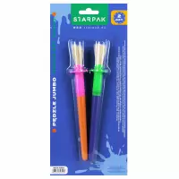 Ilustracja produktu Starpak Pędzle Szkolne 2szt Jumbo 562603