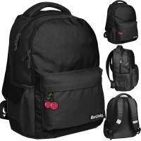 Ilustracja BeUniq Plecak Szkolny Black Cherry BU23BC-2705