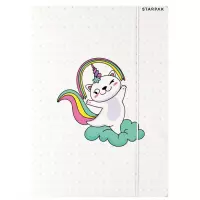 Ilustracja produktu Starpak Teczka z Gumką Catcorn 512109