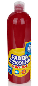 Ilustracja Astra Farba Szkolna 500 ml - Czerwona Ciemna 301217005