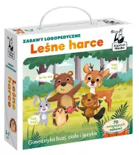 Ilustracja produktu Zabawy logopedyczne. Leśne harce