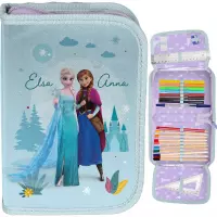 Ilustracja produktu Paso Piórnik Dwuklapkowy z Wyposażeniem Elsa DF26AA-P001