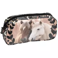 Ilustracja produktu Paso Piórnik Saszetka Horses PP26HR-004