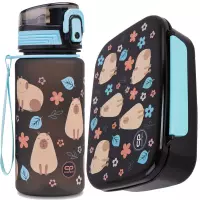 Ilustracja produktu CoolPack Zestaw Śniadaniowy Capybara Bidon Z17937 + Śniadaniówka Z18937