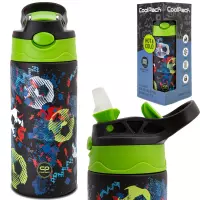 Ilustracja CoolPack Bono Bidon Metalowy 350ml Football Z10336