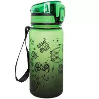 Ilustracja CoolPack Brisk Bidon Mini 400ml Game Over Gradient Green Z17969