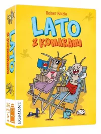 Ilustracja Lato z Komarami