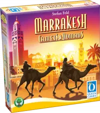 Ilustracja Marrakesh: Camels and Nomads Expansion (wyd. angielskie) Ilustracja Marrakesh: Camels and Nomads Expansion (wyd. angielskie)