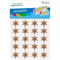 Ilustracja Craft With Fun Naklejki Gwiazdki Złote 545836