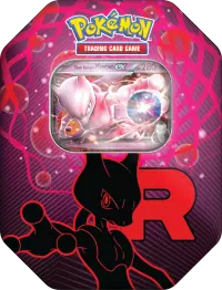 Ilustracja produktu Pokemon TCG: Team Rocket Tin - Mewtwo ex