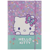 Ilustracja produktu CoolPack Teczka z Gumką A4 Hello Kitty Pink wzór 1 10913PTR