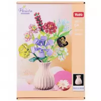 Ilustracja produktu Mega Creative Klocki Konstrukcyjne 709 elementów Flowers 567466