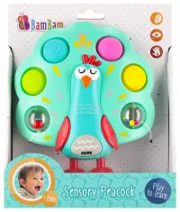 Ilustracja produktu Bam Bam Zabawka Sensoryczna Paw 568985
