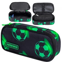 Ilustracja produktu AstraBag Piórnik AC6 Saszetka Usztywniona Neo Football 503024075