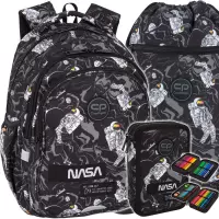 Ilustracja CoolPack Jerry Plecak Szkolny Astronaut F029932 + Worek F070932 + Piórnik F066932