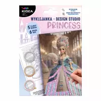 Ilustracja Kidea Zestaw Kreatywny Design Studio Princess 607110 Ilustracja Kidea Zestaw Kreatywny Design Studio Princess 607110
