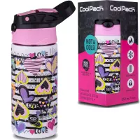 Ilustracja CoolPack Bono Bidon Metalowy 350ml Diary Z10936