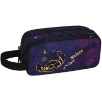 Ilustracja CoolPack Primus Piórnik Saszetka Trzykomorowa Prostokątna Stitch Gold F060948