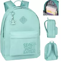 Ilustracja Coolpack Scout Plecak Młodzieżowy Stitch Mint F096955