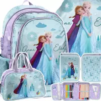 Ilustracja produktu Paso Zestaw Szkolny 4el. Elsa Plecak DF26AA-081 + Piórnik DF26AA-P001 + Worek DF26AA-712 + Torba DF26AA-074