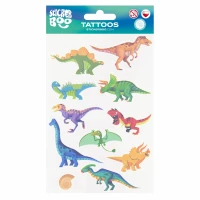 Ilustracja produktu Sticker Boo Tatuaż Zmywalny Dla Dzieci Dinozaury 540450