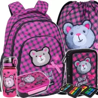Ilustracja produktu CoolPack Zestaw Szkolny Buddy 5el. Plecak Prime Pro F162959 + Worek F159959 + Piórnik F066959 + Z17959 + Z18959