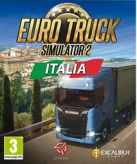 Ilustracja Euro Truck Simulator 2: Italia PL (DLC) (PC) (klucz STEAM)