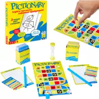 Ilustracja Mattel Gra Rodzinna Pictionary JGF69 Ilustracja Mattel Gra Rodzinna Pictionary JGF69