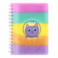 Ilustracja Starpak Kołonotes A5 Silikonowy Cat 553736