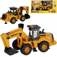 Ilustracja Mega Creative Auto Ciężarowe Koparka 542991